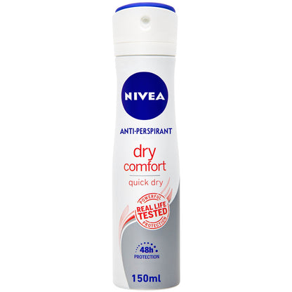 Nivea Antiperspirant Spray for Women Dry Comfort Quick Dry 150ml