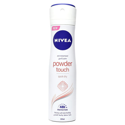 Nivea Powder Touch Antiperspirant Deodorant Spray for Women 150ml