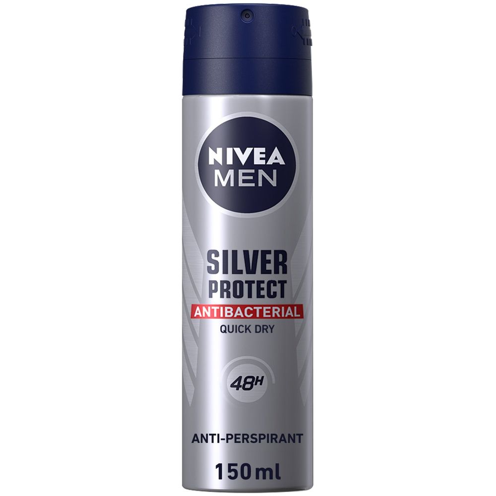 Nivea Silver Protect Men Deodorant Spray, 150ml