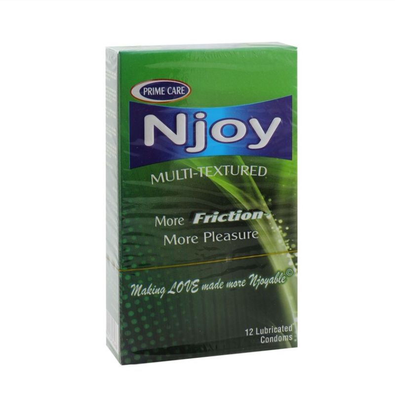 Njoy Condoms Multi Fixture, 12 Counts