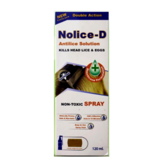 No Lice-D Anti Lice Solution, 120 Ml
