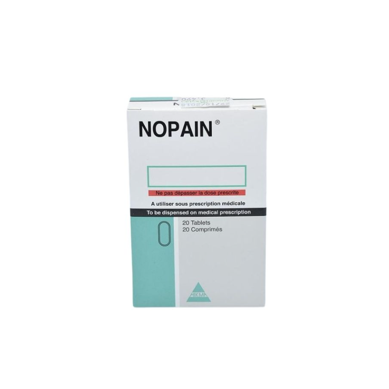 Nopain 250mg Naproxen, 20 Tablets