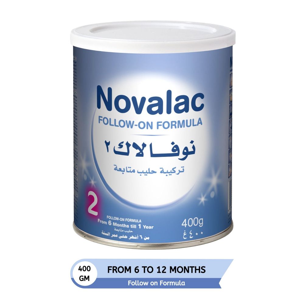 Novalac Follow-On Formula Milk Powder 6-12 Months, 400g
