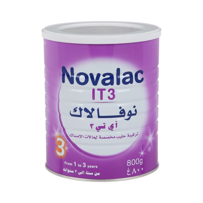 Novalac It3 Anti-Constipation Growing Up Formula From 1-3 Years 800 G
