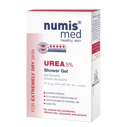 Numis Med Shower Gel Urea 5% for Dry Skin 200ml