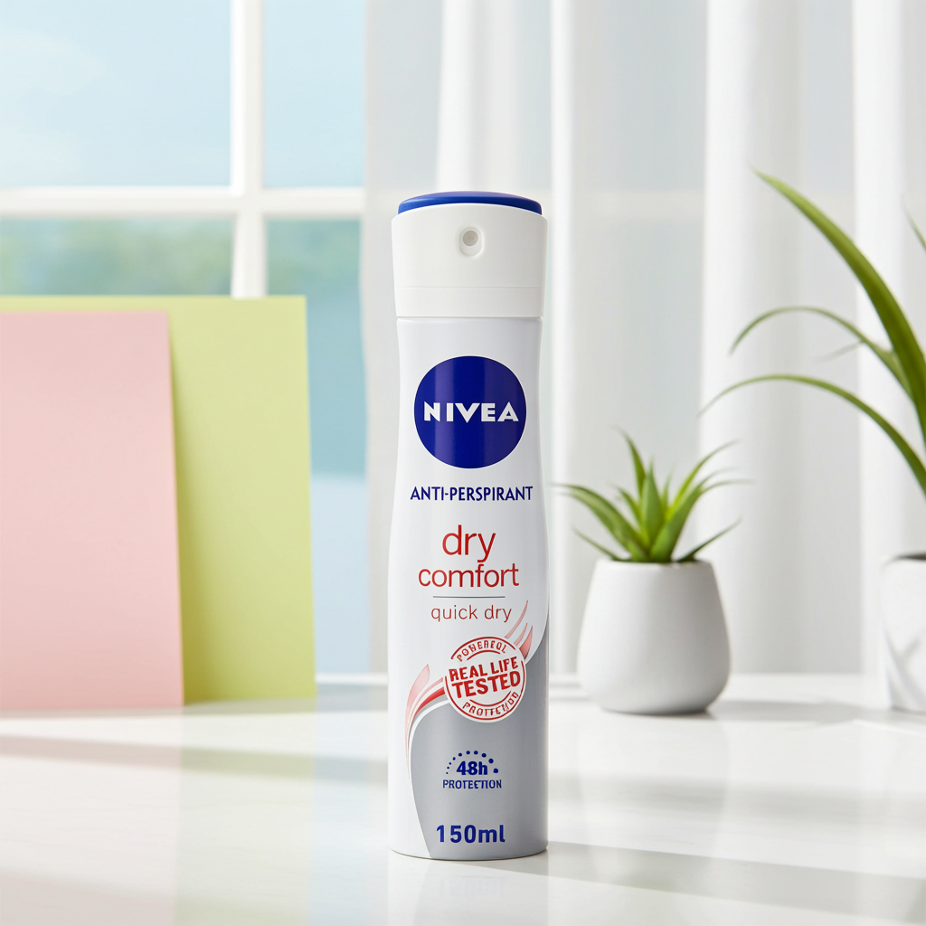 Nivea Antiperspirant Spray for Women Dry Comfort Quick Dry 150ml
