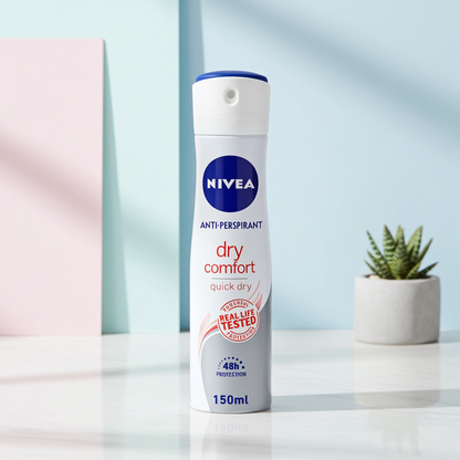 Nivea Antiperspirant Spray for Women Dry Comfort Quick Dry 150ml
