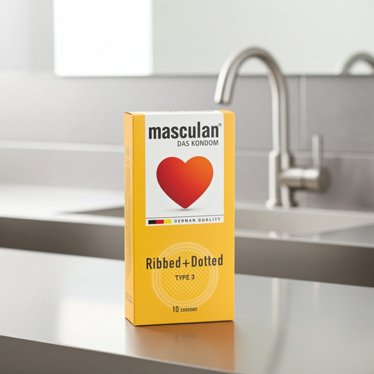 Masculan Type 2 Dotted Sensitive Condoms – 10 Pack