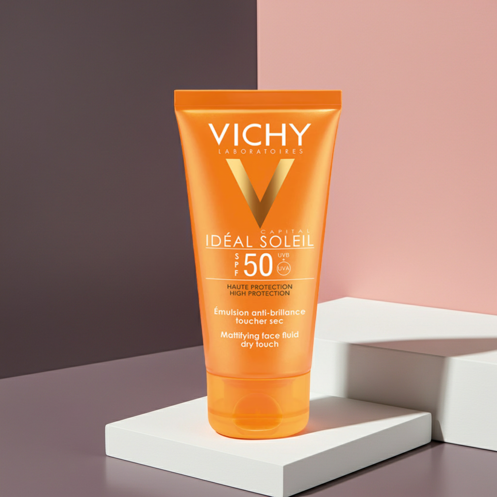 Vichy Capital Soleil BB Dry Touch SPF50+ Tinted Sunscreen 50ml – For Combination to Oily Skin