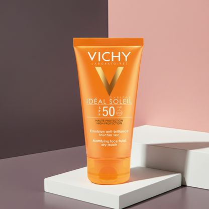 Vichy Capital Soleil BB Dry Touch SPF50+ Tinted Sunscreen 50ml – For Combination to Oily Skin