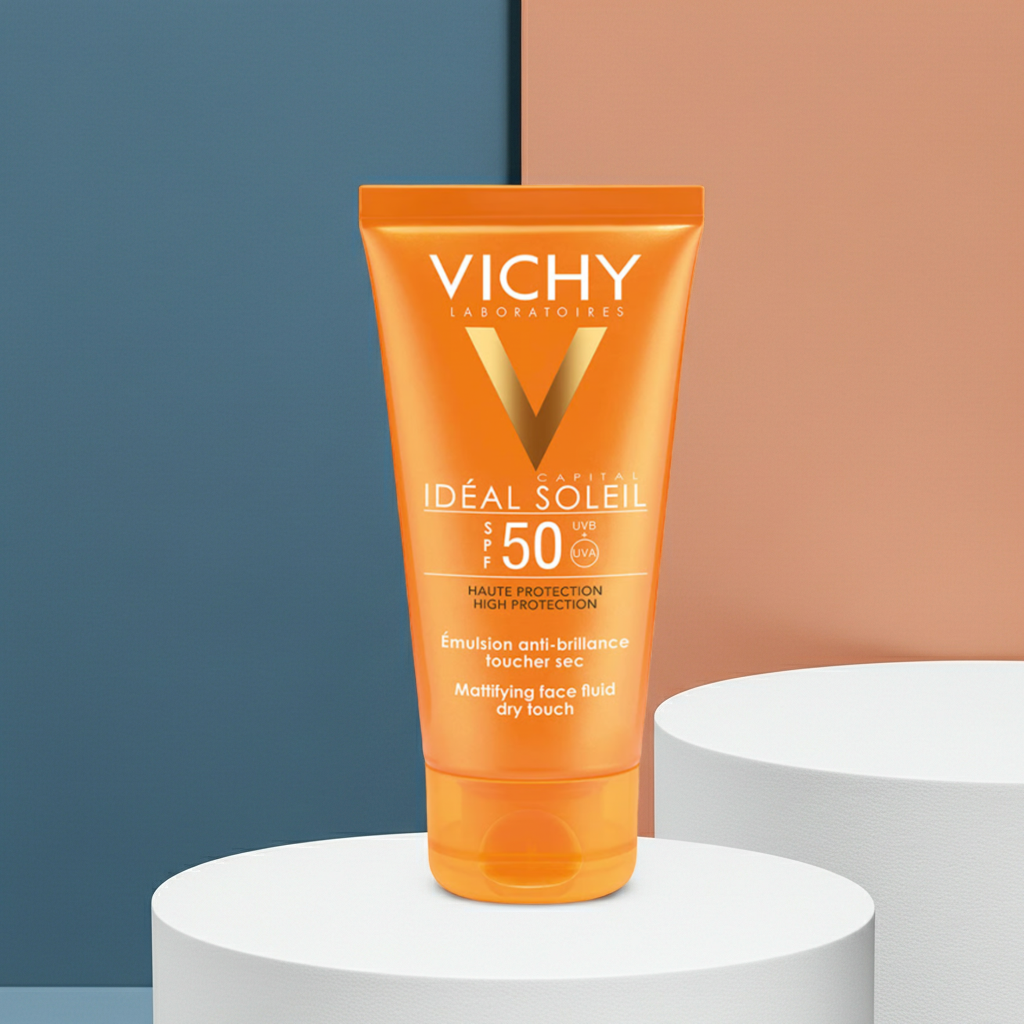 Vichy Capital Soleil BB Dry Touch SPF50+ Tinted Sunscreen 50ml – For Combination to Oily Skin