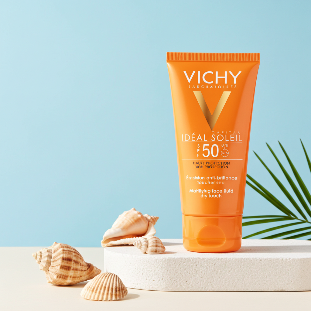 Vichy Capital Soleil BB Dry Touch SPF50+ Tinted Sunscreen 50ml – For Combination to Oily Skin
