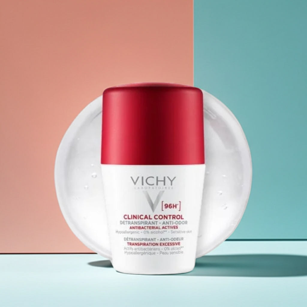 Vichy 96H Clinical Control Anti-Perspirant Deodorant Roll-On 50ml – For Women