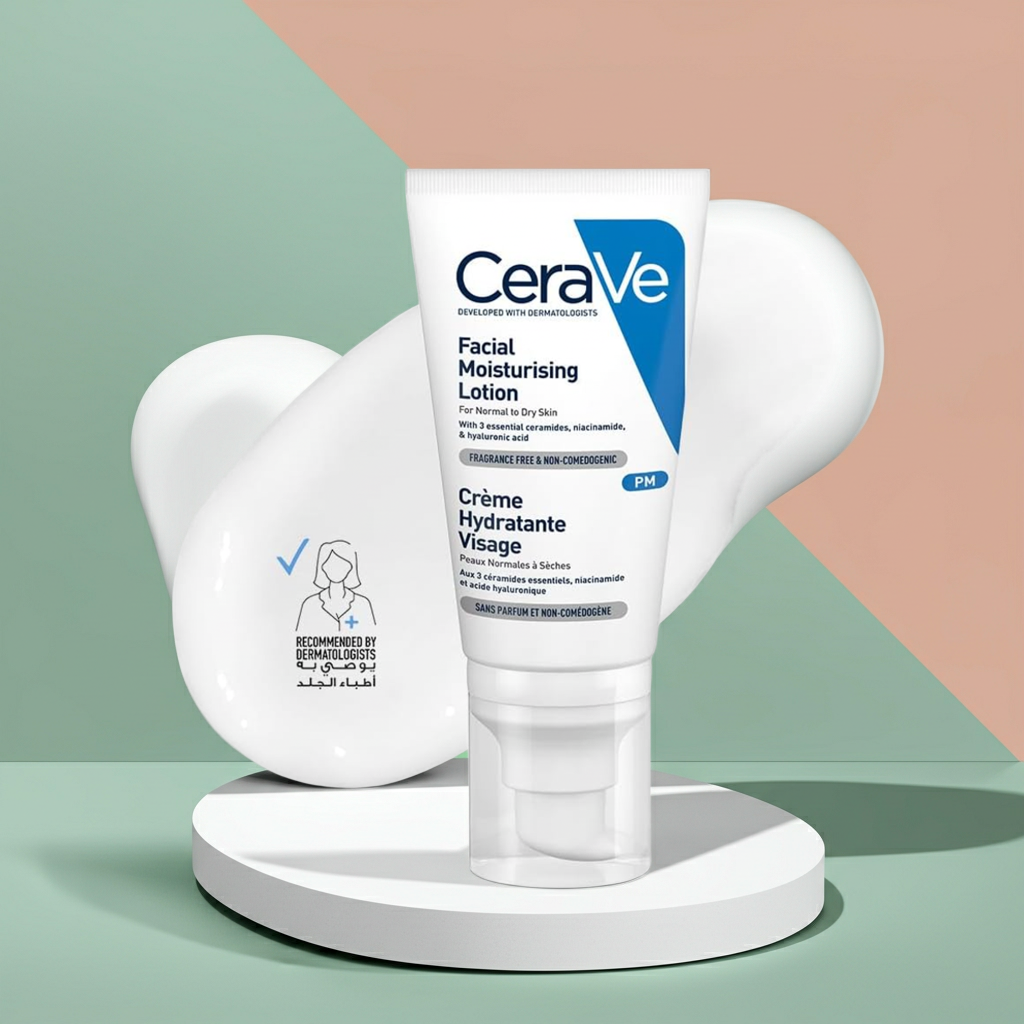CeraVe PM Facial Moisturizing Lotion 52ml (1.75 fl oz)