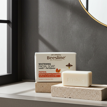 Beesline Whitening Facial Soap Papaya 85g