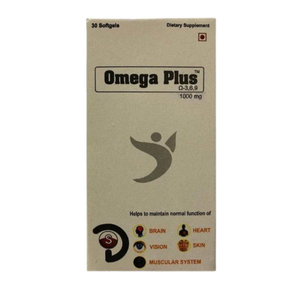 Omega 3 Plus  Soft Gelatin Capsules