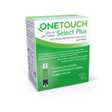 OneTouch Select Plus Blood Glucose Test Strips, 50 Pieces