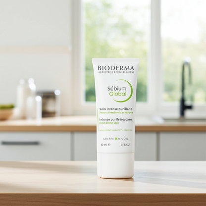 Bioderma Sebium Global Corrective Care Cream for Acne & Blemishes, 30ml