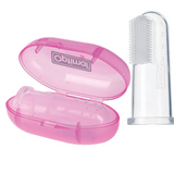 Optimal Baby Silicone Toothbrush 0m+ (Pink)
