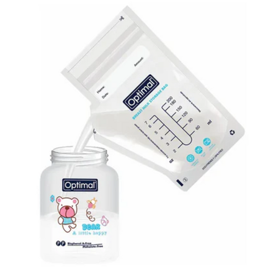 Optimal Breast Milk Storage Bags 30 Bags 200 Ml