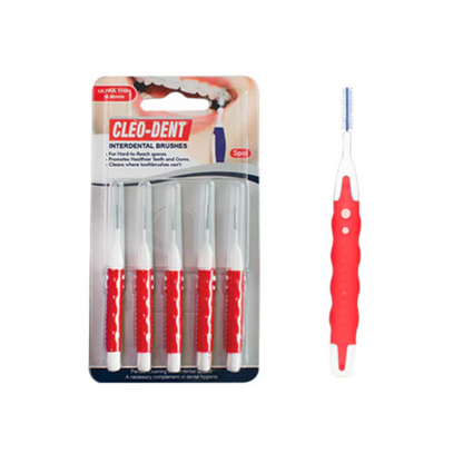 Optimal Cleodent Inter-Dental Bursh, 0.8mm, 1 Piece