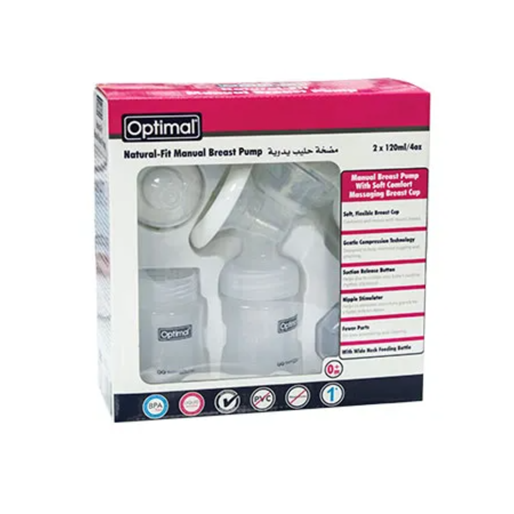 Optimal Natural Fit Manual Breast Pump-Opd 1080