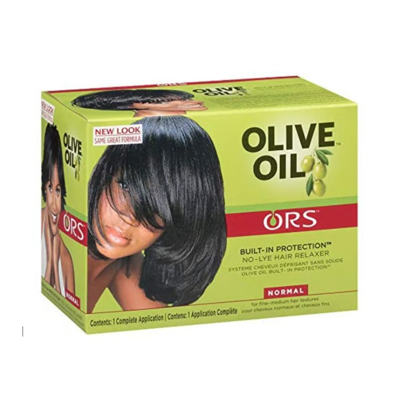 Organic Root Stimulator Olive Oil Hair Relaxer Set - Normal 1Pack