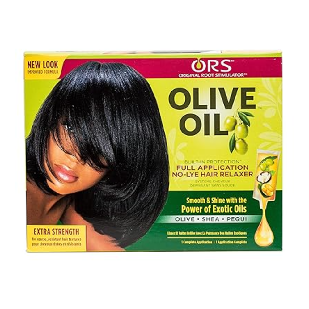 Olive Oil Organic No-Lye Hair Relaxer Kit