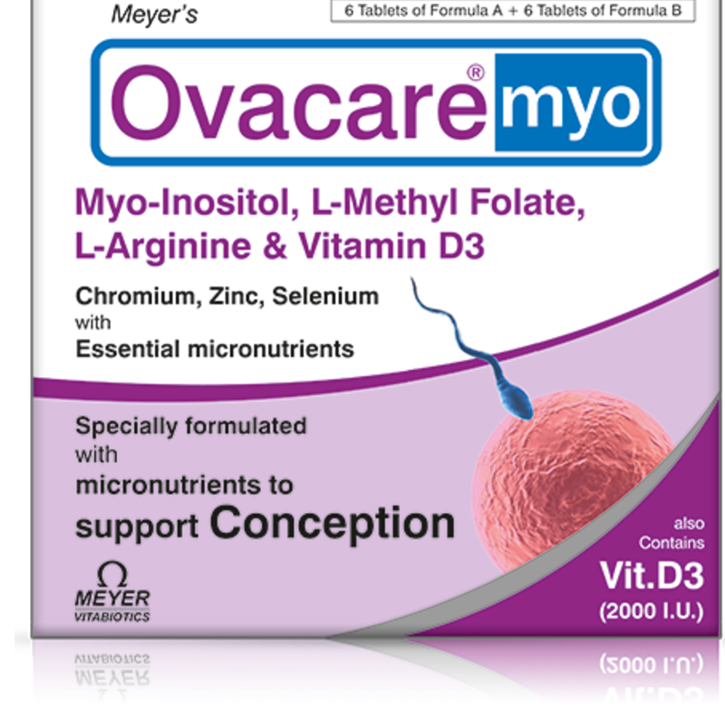 Ovacare Myo Food Supplement Tablets, 20 Tablets
