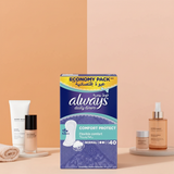 Always Comfort Protect Normal Sanitary Pads 40 Pads – All-Day Comfort & Protection with SoftDry Technology