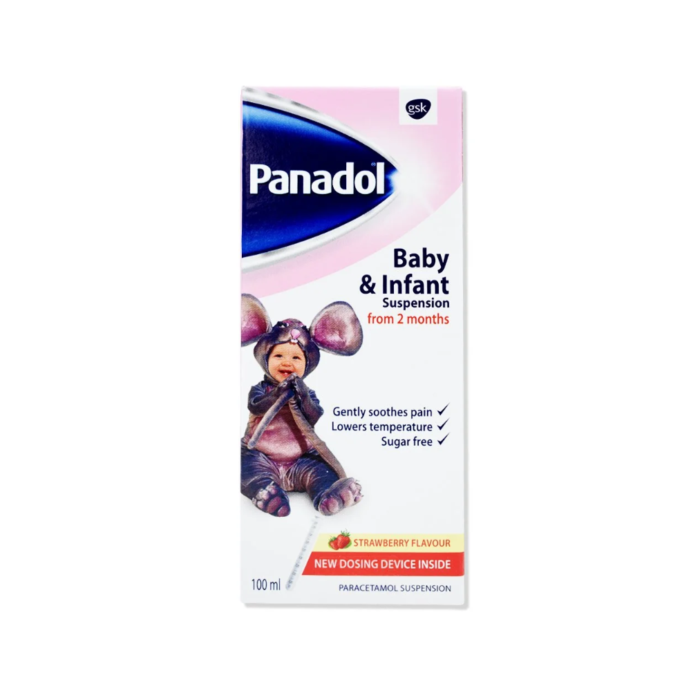 Panadol Baby & Infant Suspension 120mg/5ml 100ml