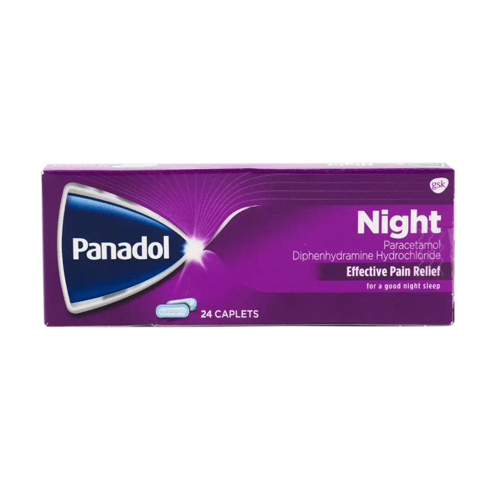 Panadol Night Caplets - 2x12"s