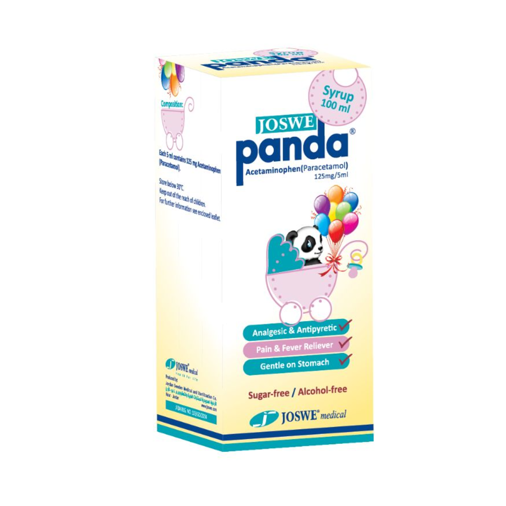 Panda 125mg/5ml Syrup 100ml