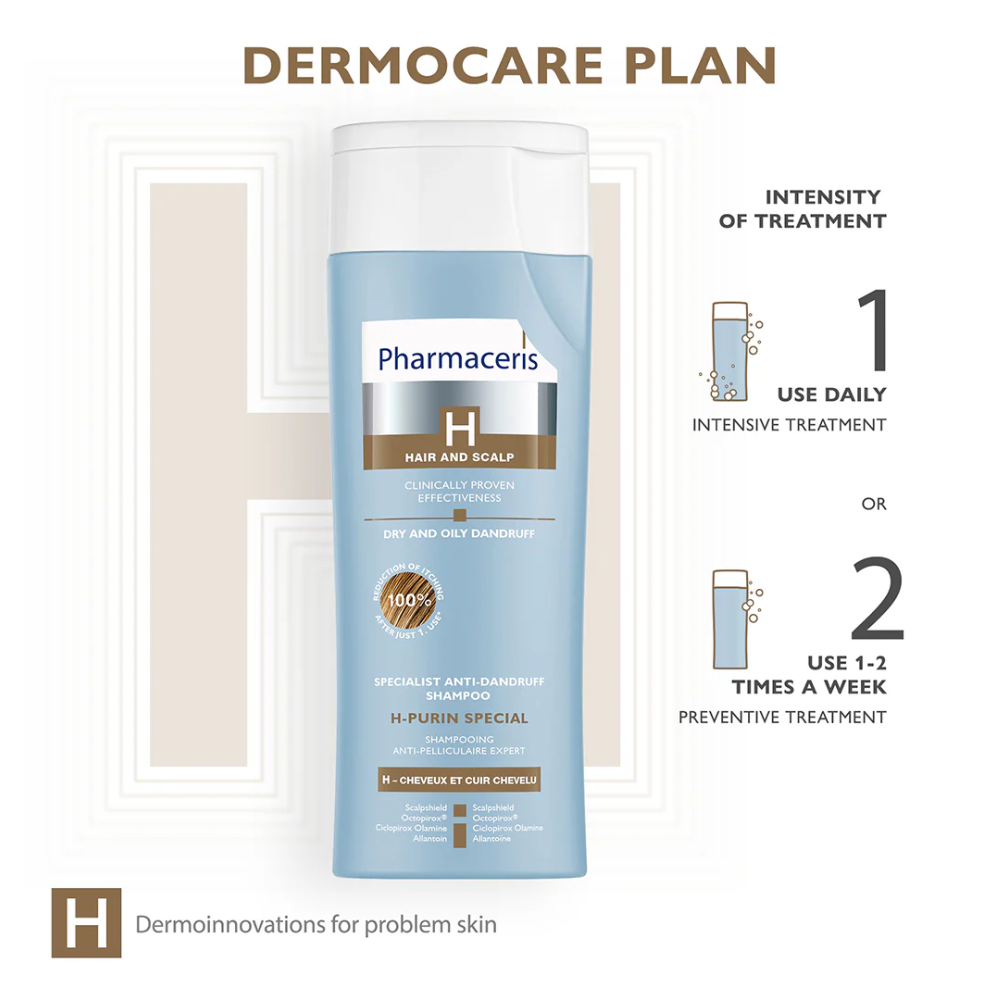 Pharmaceris H Purin Special Dry And Oily Dandruff Shampoo 250 Ml