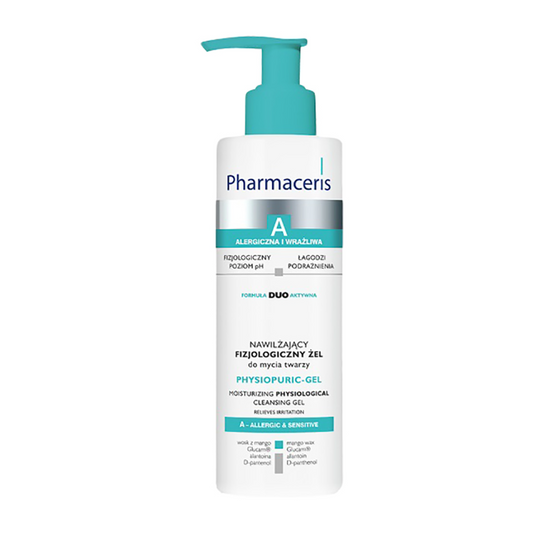 Pharmaceris Physiopuric Cleansing Face Gel For Dry & Sensetive Skin, 190ml