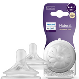 Philips Avent Natural Response Bottle Teat Size 1 1M+ 2's