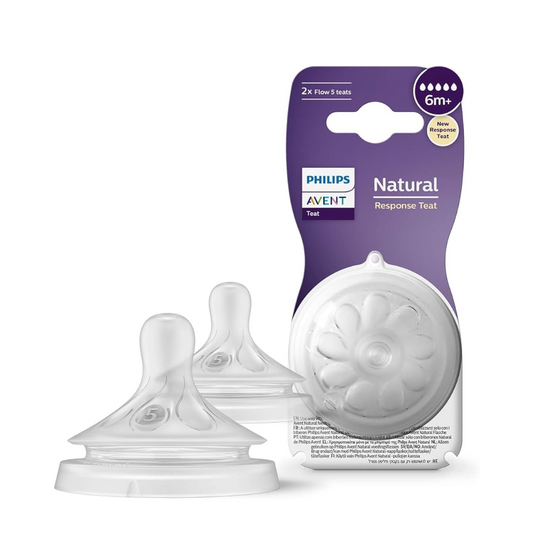Philips Natural Teether 6m+ 2"s (Scy 966/02)