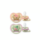Philips Ultra Air Happy Soother 0-6 Months Pack of 2