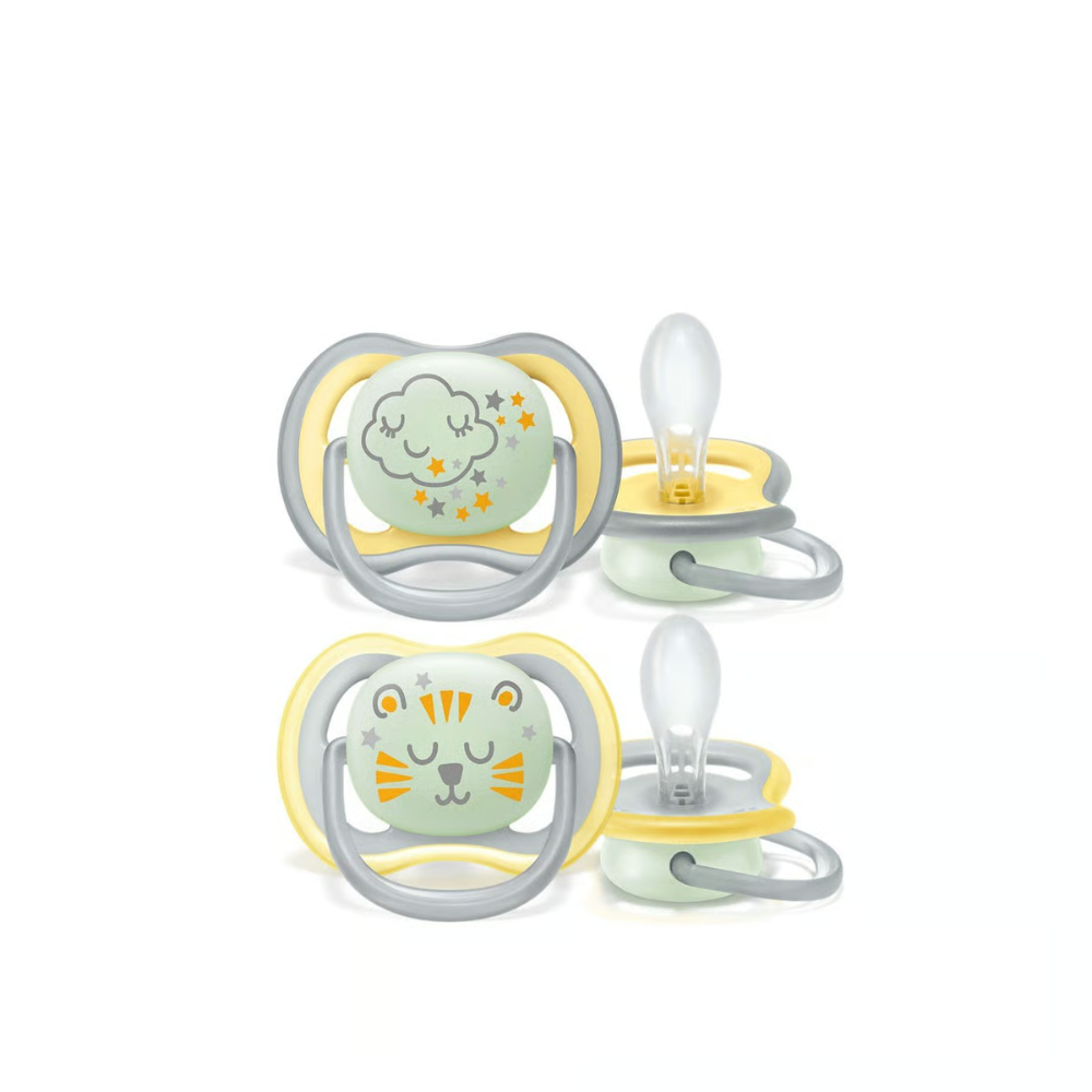 Philips Ultra Air Night Time Soother 18m+ 2"s 01