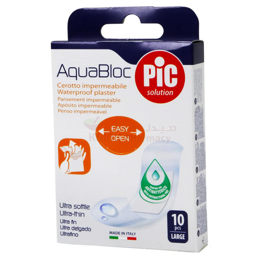Pic Plasters Aquabloc 25X72mm 10'S (Large)