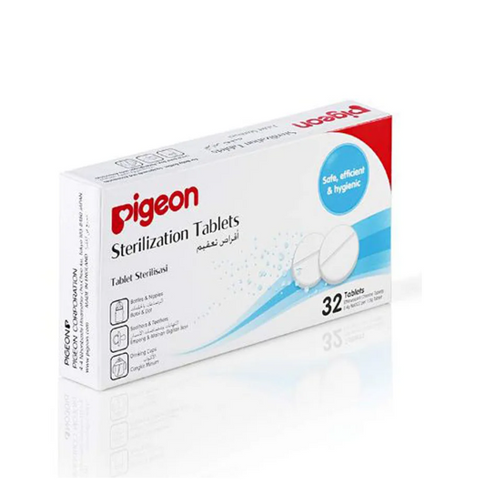 Pigeon Baby Bottle Sterilizing Tablets, 32 Tablets