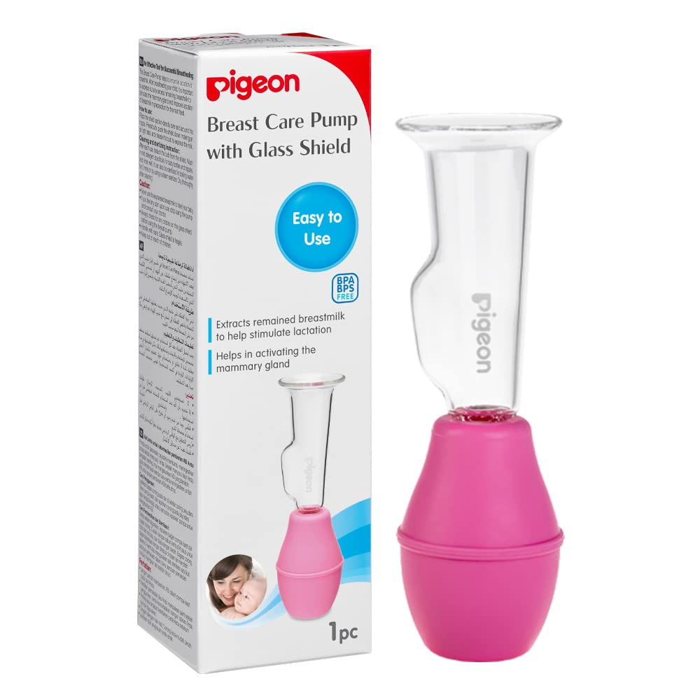 Pigeon Breast Care Pump With Glass Sheild