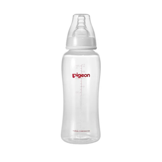 Pigeon Flexible Plastic Bottle 250ml-4+m