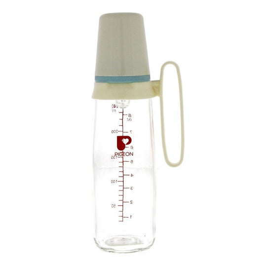 Pigeon K8 Glass Bottle W/Hdl 240 Ml