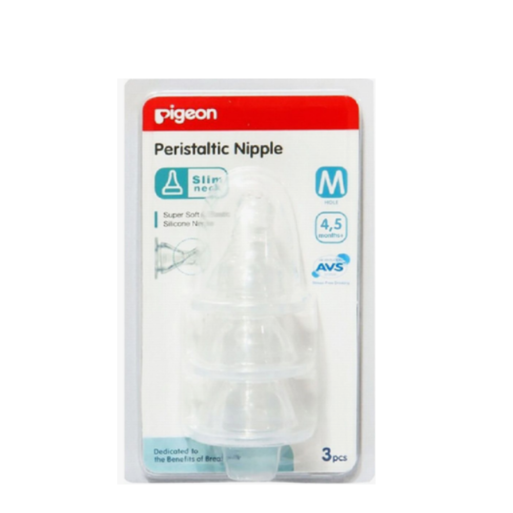 Pigeon Peristaltic Nipple (M)-3"S