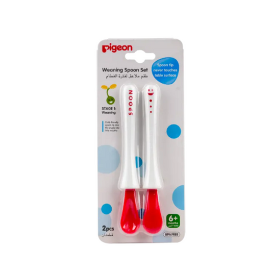 Pigeon Weaning Spoon Set (6+m) 2"s
