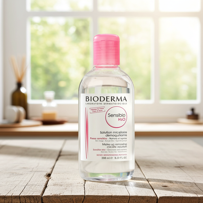 Bioderma Sensibio H2O Micellar Water Makeup Remover for Sensitive Skin, 250ml