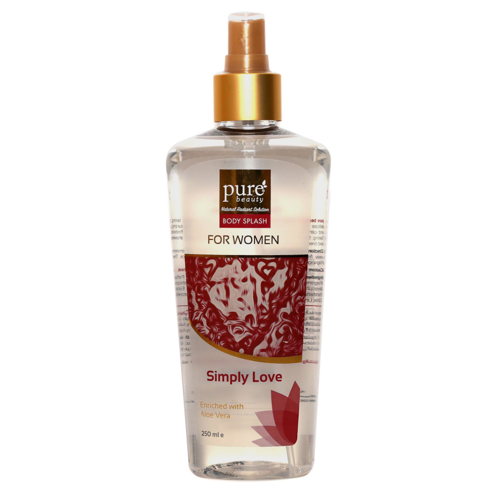Pure Beauty Simply Love Body Splash for Women – 250ml