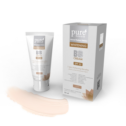 Pure Beauty Whitening BB Cream SPF25 – Light Shade, 50ml