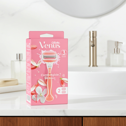 Gillette Venus 3 Spa Breeze Disposable Razors 2S